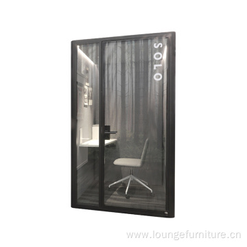 Model design movable soundproof office phone booth acoustic